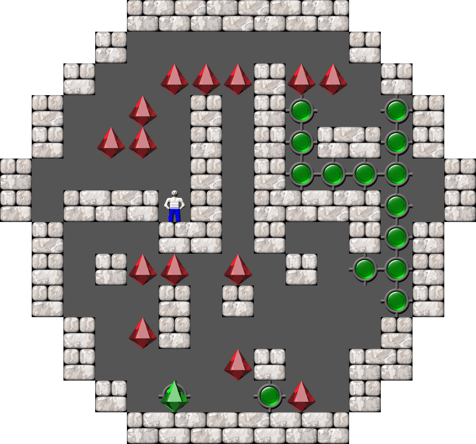 Sokoban ACSmileys 4 level 31